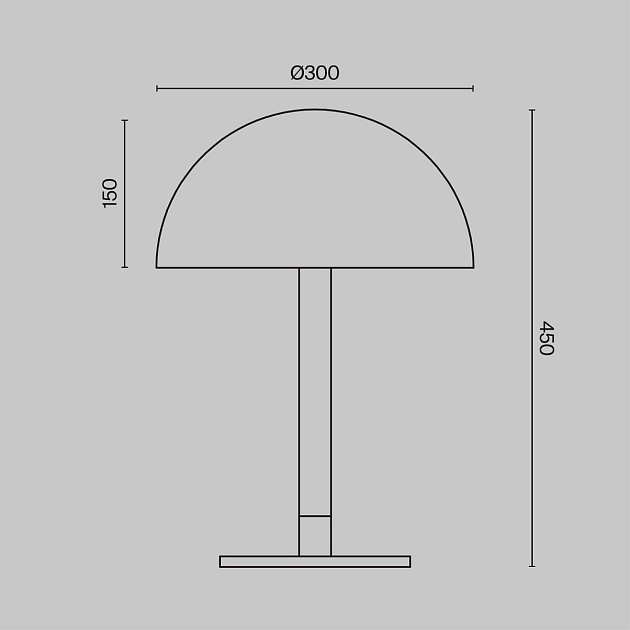 Настольная лампа Maytoni Ray Z012TL-L8B3K Фото № 2