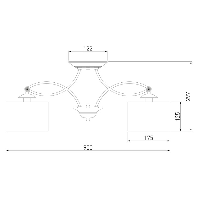 Потолочная люстра Eurosvet Fabiola 60124/8 хром Smart изображение 4 Потолочная люстра Eurosvet Fabiola 60124/8 хром Smart Фото № 4