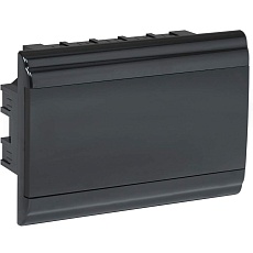 PRIME Корпус пластиковый ЩРВ-П-12 модулей встраиваемый черный IP41 IEK MKP13-V-01-12-41-K02
