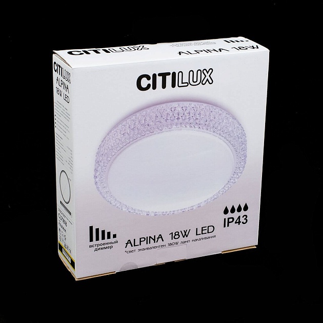 Потолочный светодиодный светильник Citilux Альпина CL71818 фото 3