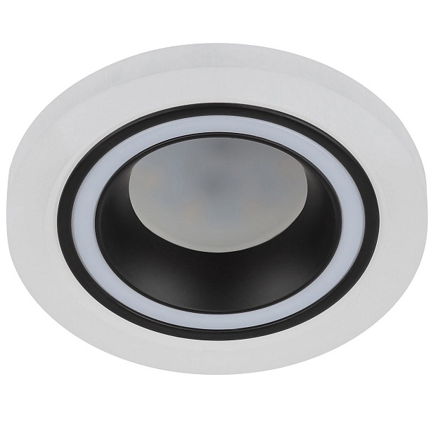 Встраиваемый светильник ЭРА DK90 WH/BK Б0054359 Фото № 1