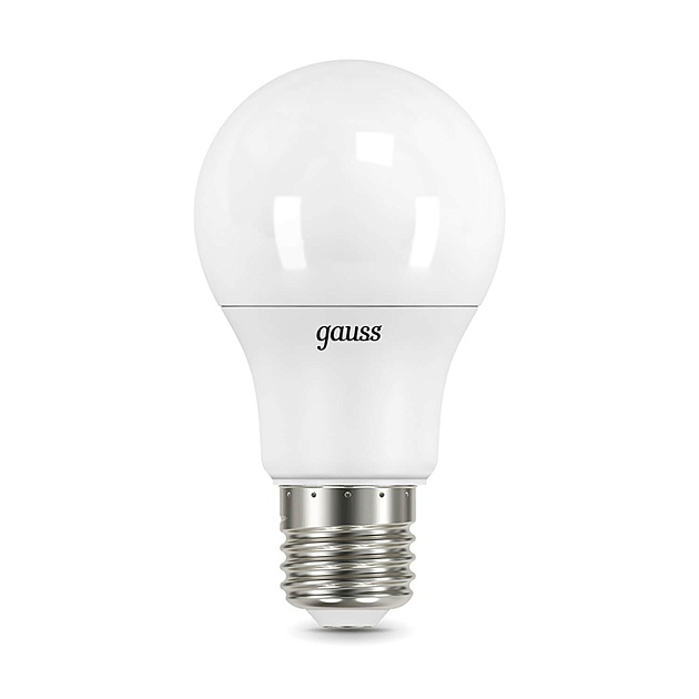 Лампа светодиодная Gauss LED A60 E27 10W 4100K матовая 102502210 фото 6