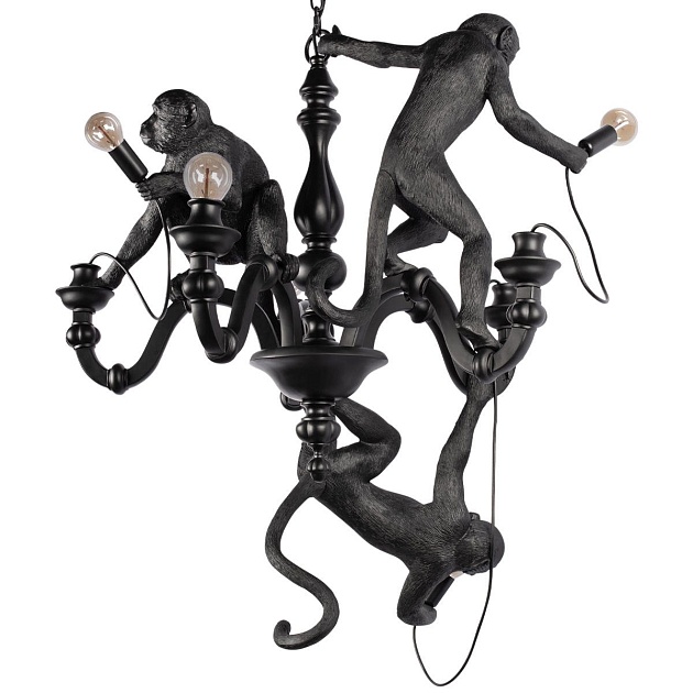 Подвесная люстра Loft IT Monkey 10314 Black Фото № 3