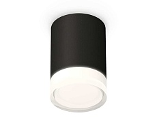 Комплект накладного светильника Ambrella light Techno Spot XS7422023 SBK/FR/CL черный песок/белый матовый/прозрачный (C7422, N7160)