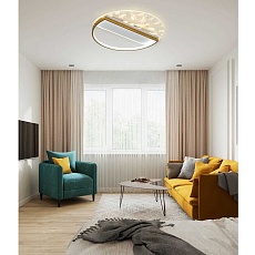 Потолочный светильник LED4U L1043-500 GD 1