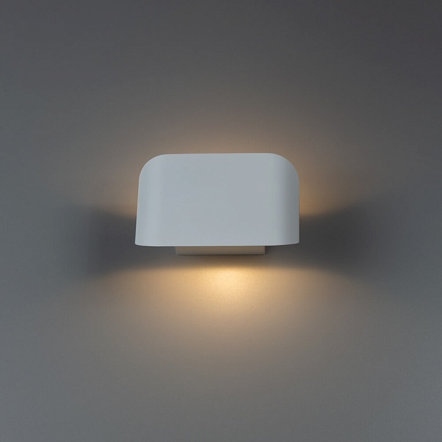 Настенный светодиодный светильник Arte Lamp Lucciola A1429AP-1WH фото 2