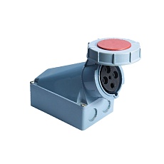 Розетка стационарная наружная 1442 3Р+РЕ 125А 380В IP67 EKF PROxima ps-1442-125-380