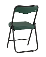 Складной стул Stool Group Джонни экокожа зелёный каркас черный матовый fb-jonny-eco-01 5