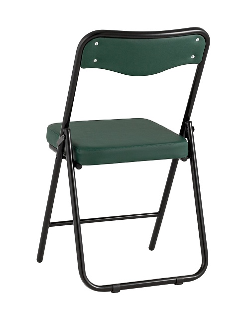 Складной стул Stool Group Джонни экокожа зелёный каркас черный матовый fb-jonny-eco-01 фото 6