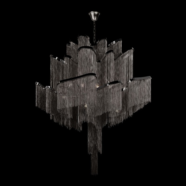 Подвесная люстра Loft IT Stream 10208/800 Gunmetal изображение 4 Подвесная люстра Loft IT Stream 10208/800 Gunmetal Фото № 4