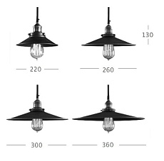 Подвесной светильник Imperium Loft Cone Pendant 74716-22 2