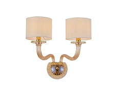 Бра Newport 8682/A gold polished amber М0071809