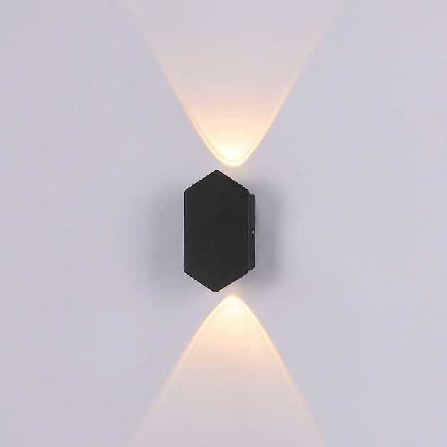 Уличный настенный светодиодный светильник Escada 30004P/03Led Фото № 4