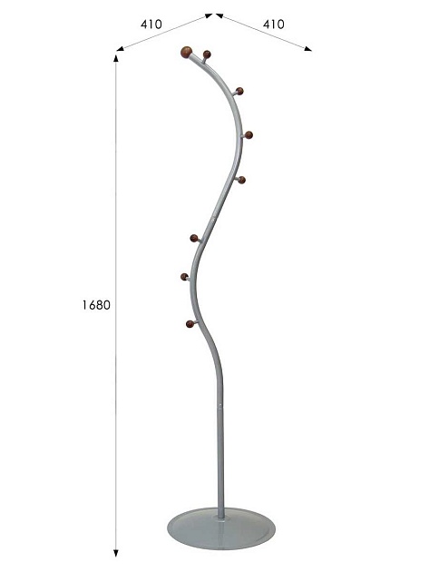 Напольная вешалка Мебелик Пико 17 001144 изображение 3 Напольная вешалка Мебелик Пико 17 001144 Фото № 3