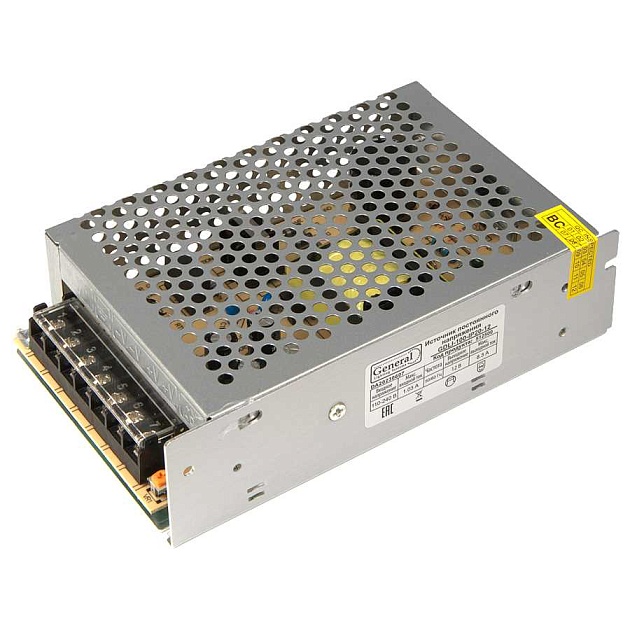 Драйвер светодиодный General GDLI-100-IP20-12 изображение 1 Драйвер светодиодный General GDLI-100-IP20-12 Фото № 1