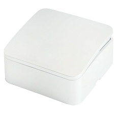 Выключатель одноклавишный Stekker белый MSW10-10-01 49287