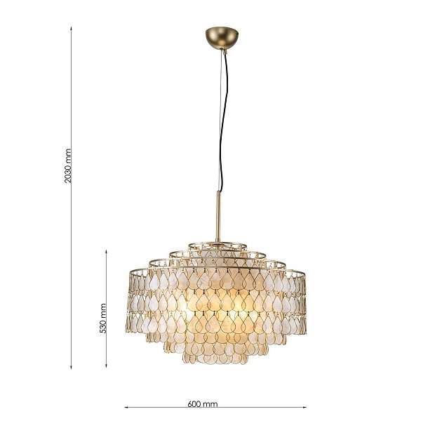 Подвесная люстра Favourite Mollitia 4763-6P Фото № 9