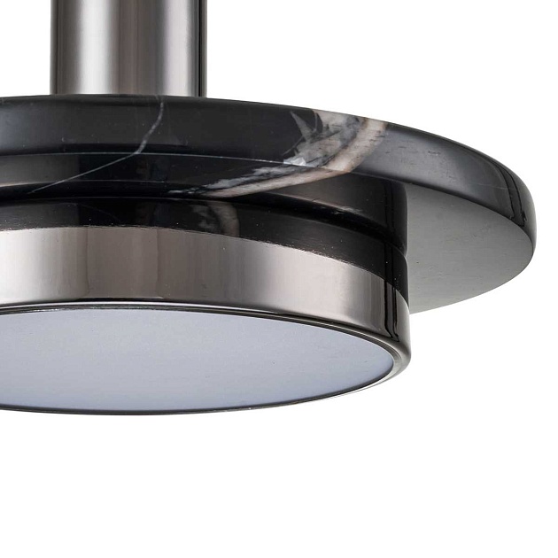 Подвесной светильник Escada 10260/1 LED*12W Black/Black marble Фото № 2