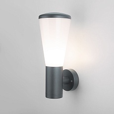 Уличный настенный светильник Elektrostandard 1416 Techno серый a049710 2
