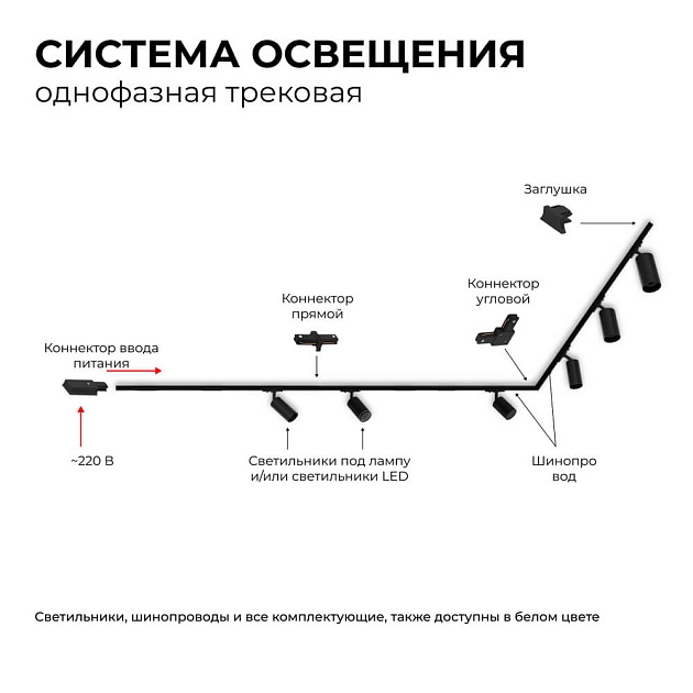 Трековый светильник Apeyron 25-04 изображение 12 Трековый светильник Apeyron 25-04 Фото № 12