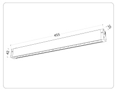 Трековый светодиодный светильник Ambrella Light Track System Magnetic 220V GL1314 2