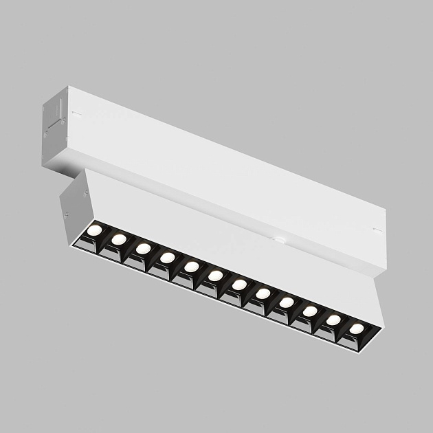 Трековый светодиодный светильник Denkirs Smart Grill DK8006-WB Фото № 2