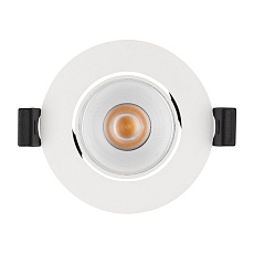 Встраиваемый светодиодный светильник Arlight MS-Forecast-Built-Turn-R82-8W Warm3000 037187 3