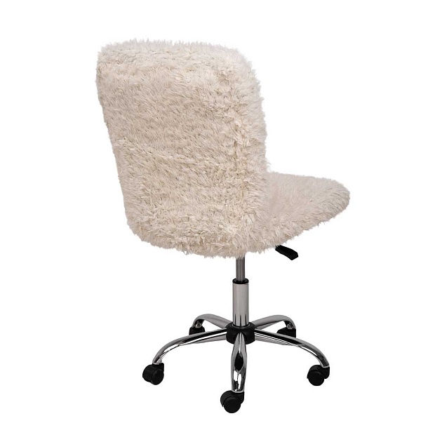 Детское кресло AksHome Fluffy светло-бежевый, искусственный мех 86383 Фото № 8