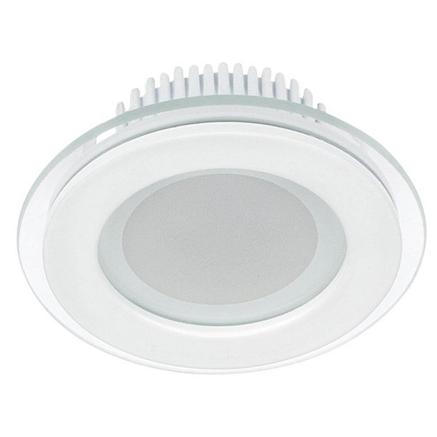 Встраиваемый светодиодный светильник Arlight LT-R96WH 6W Warm White 015575  фото 