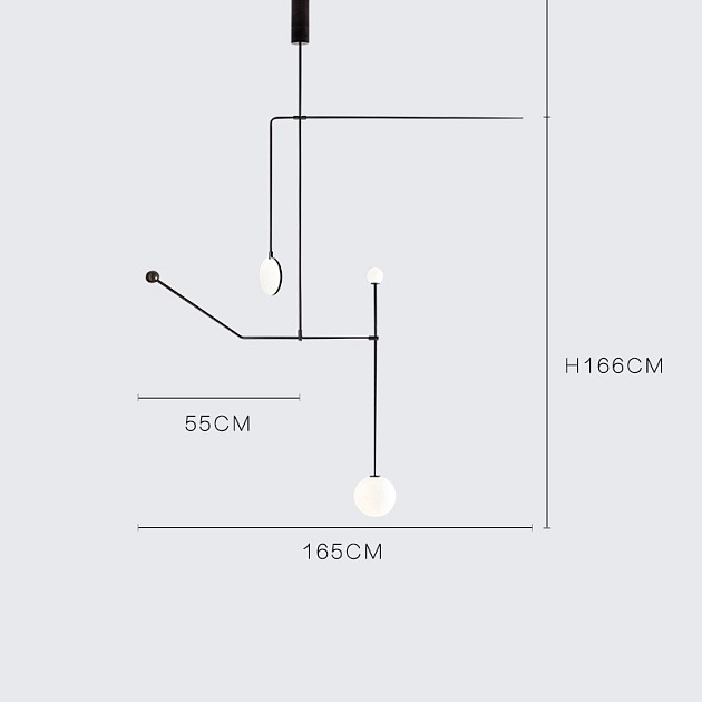 Подвесная люстра Imperium Loft Lines 140823-26 изображение 3 Подвесная люстра Imperium Loft Lines 140823-26 Фото № 3