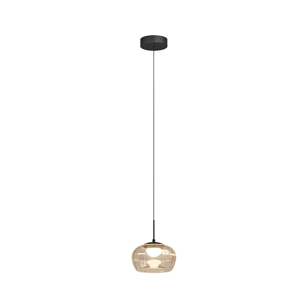 Подвесной светильник Denkirs Floa DK6741-BK+AM изображение 2 Подвесной светильник Denkirs Floa DK6741-BK+AM Фото № 2