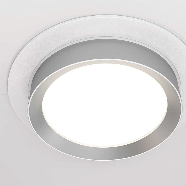 Встраиваемый светильник Maytoni Hoop DL086-GX53-RD-WS Фото № 6