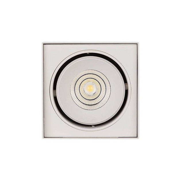 Потолочный светодиодный светильник Arlight SP-Cubus-S100x100WH-11W Warm White 40deg 020386 фото 6