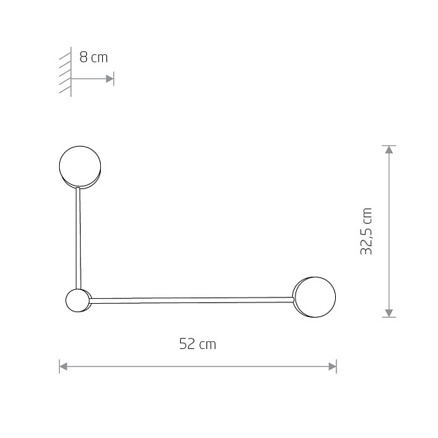 Настенный светильник Nowodvorski Orbit 7804 Фото № 2