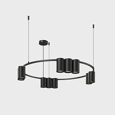 Подвесная люстра Denkirs Orbit DK4065-BK 1
