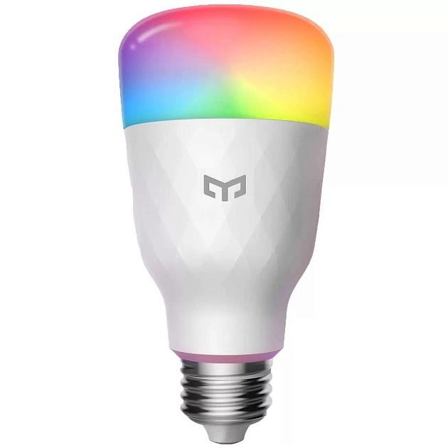 Лампа светодиодная диммируемая Yeelight E27 8W RGB+CCT белая YLDP005 фото 6