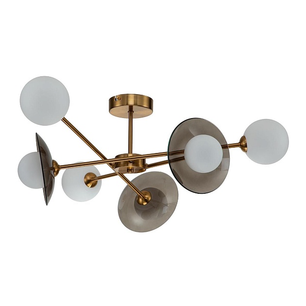 Потолочная люстра Indigo Jazz 11020/6C Brass V000163 изображение 2 Потолочная люстра Indigo Jazz 11020/6C Brass V000163 Фото № 2