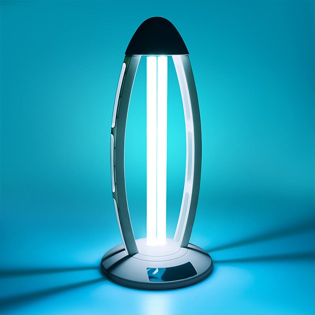 Ультрафиолетовая бактерицидная настольная лампа Elektrostandard UVL-001 серебро a049893 фото 6