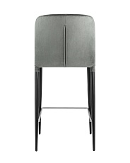 Полубарный стул Stool Group Лори велюр серый vd-lori-plb-b26 4