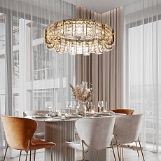 Подвесная люстра Modelux ML.755.24 GD 3