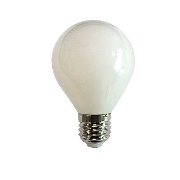 Лампа светодиодная филаментная Volpe E27 6W 3000K матовая LED-G45-6W/3000K/E27/FR/SLF UL-00008306 фото 