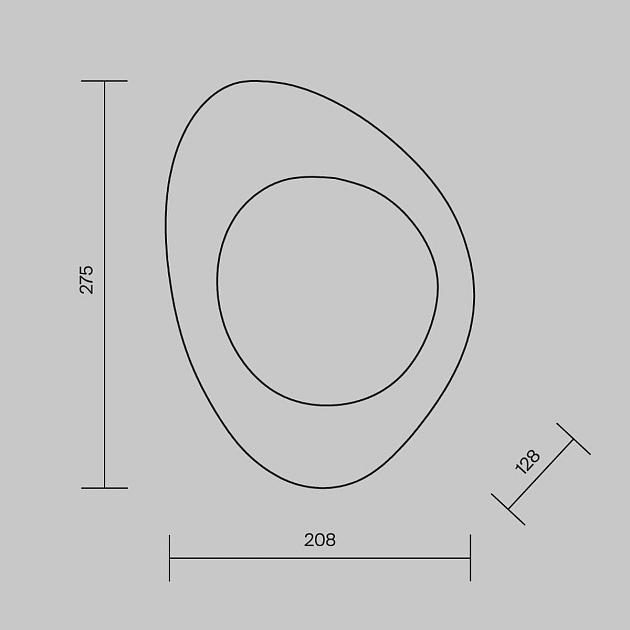 Настенный светильник Maytoni Mabell MOD306WL-01CH Фото № 2