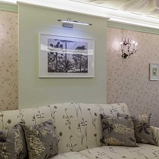 Подсветка для картин Elektrostandard Simple LED 10W 1011 IP20 никель a038392 1