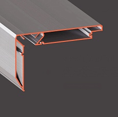 Профиль Flexy для изготовления прямых ниш для штор 11263 STANDART01 60 LED