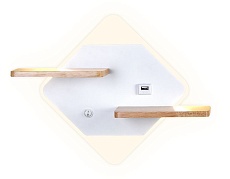 Настенный светодиодный светильник Ambrella light Wall FW100 1