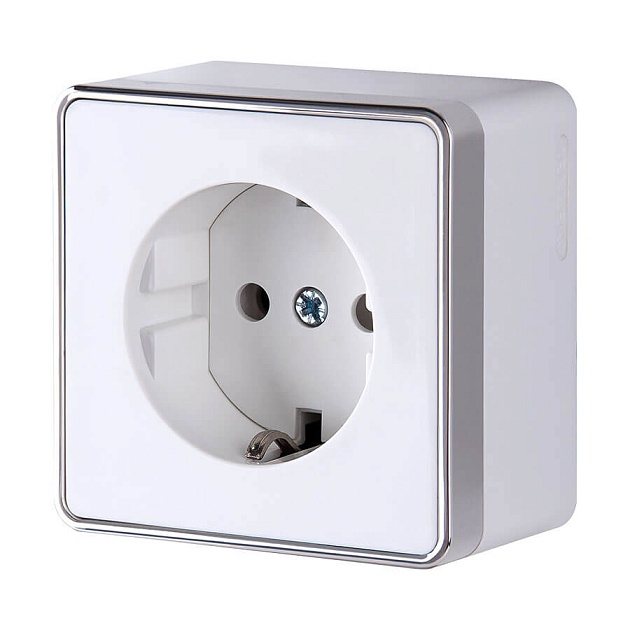 Розетка с заземлением Werkel Gallant белый W5071001 4690389164460 изображение 1 Розетка с заземлением Werkel Gallant белый W5071001 4690389164460 Фото № 1