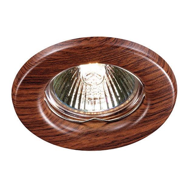 Встраиваемый светильник Novotech Spot Wood 369714 Фото № 1
