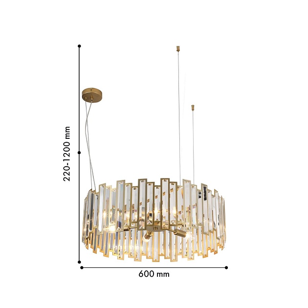Подвесная люстра F-Promo Steg 4484-6P изображение 2 Подвесная люстра F-Promo Steg 4484-6P Фото № 2