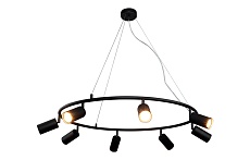 Светильник подвесной Crystal Lux RIVO SP8 BL