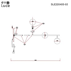 Торшер Evoluce FORLI SLE220405-03 1